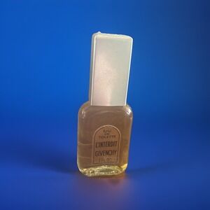 Vtg L'INTERDIT by GIVENCHY EDT Parfum 1oz Old Formula. New W/O Box